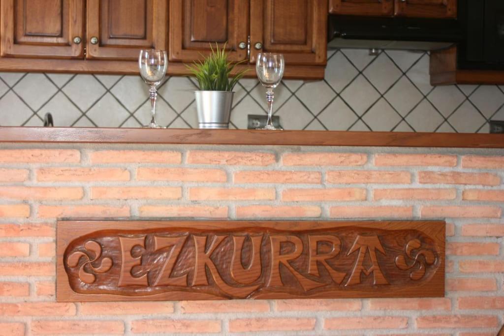 Gartzinea, Amplia Y Preciosa Vivienda Rural Apartman Ezkurra Kültér fotó